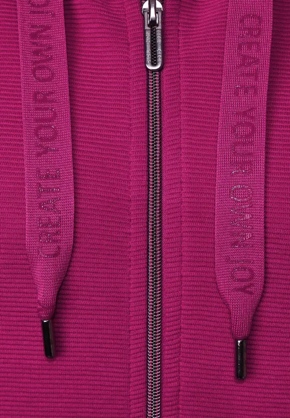 CECIL Hoodie Pullunder mit Zipper