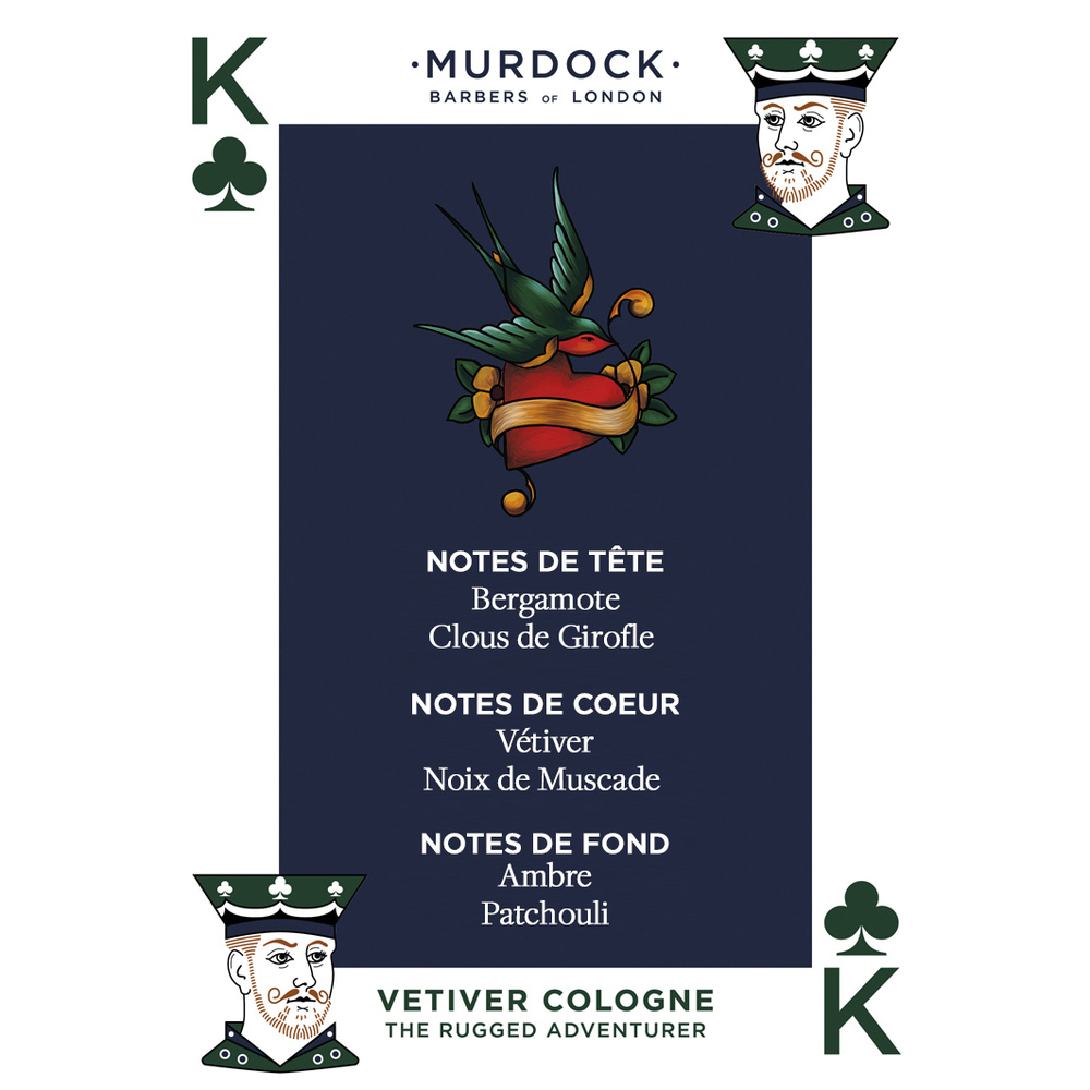 murdock barbers of london Vetiver Cologne Eau de Cologne
