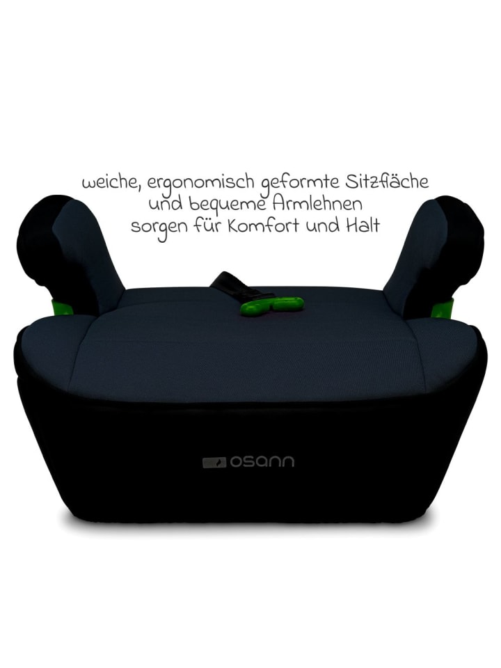Osann Sitzerhöhung Junior Isofix Gurtfix i-Size ab 7 Jahre in schwarz,grau günstig kaufen onesize
