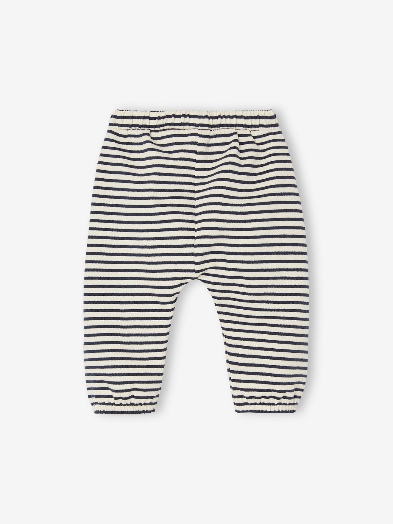 Vertbaudet Baby Sweathose für Neugeborene Oeko-Tex - nachtblau