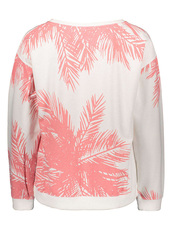 Juvia Sweatshirt in Weiß/ Pink günstig kaufen