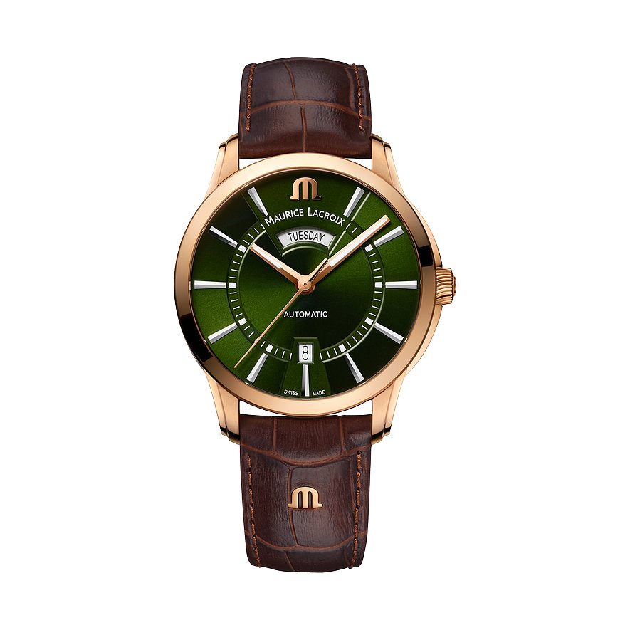 Maurice Lacroix Herrenuhr Pontos Day Date Bronze