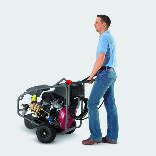 Kärcher Professional 1.367-505.0 (UHP) HD 13/35 GE Käfig Hochleistungs-Kaltwasser-Hochdruckreiniger Benzin 100-350 bar