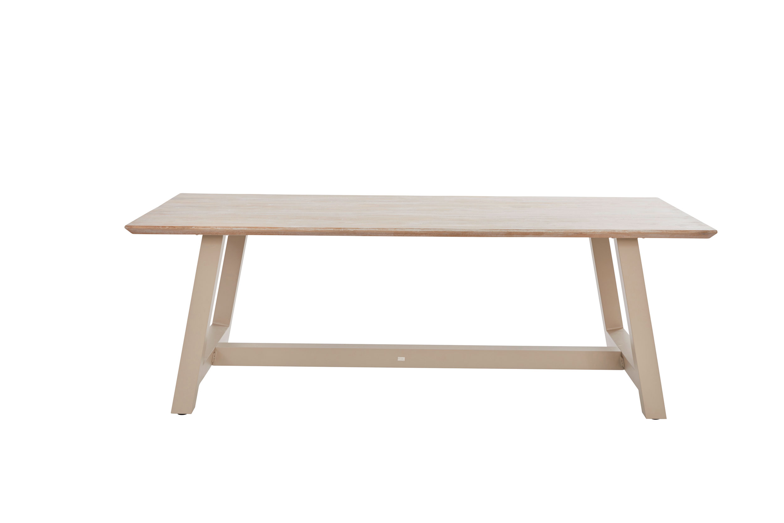 OUTDOORGartentisch Teak Weiss
