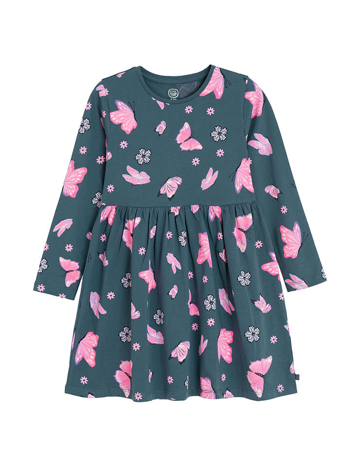 COOL CLUB Kleid in Dunkelblau/ Rosa günstig kaufen