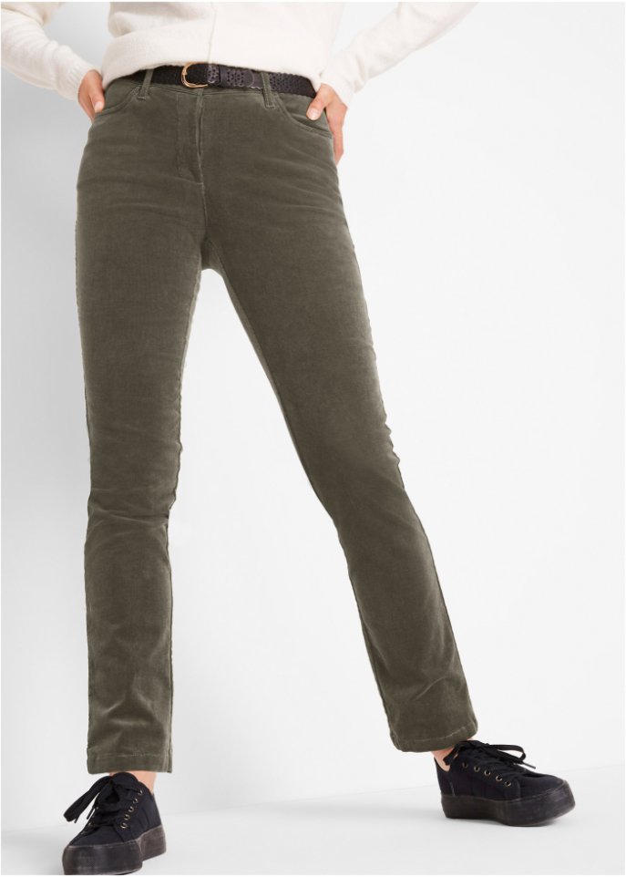 Stretch-Cordhose, Straight