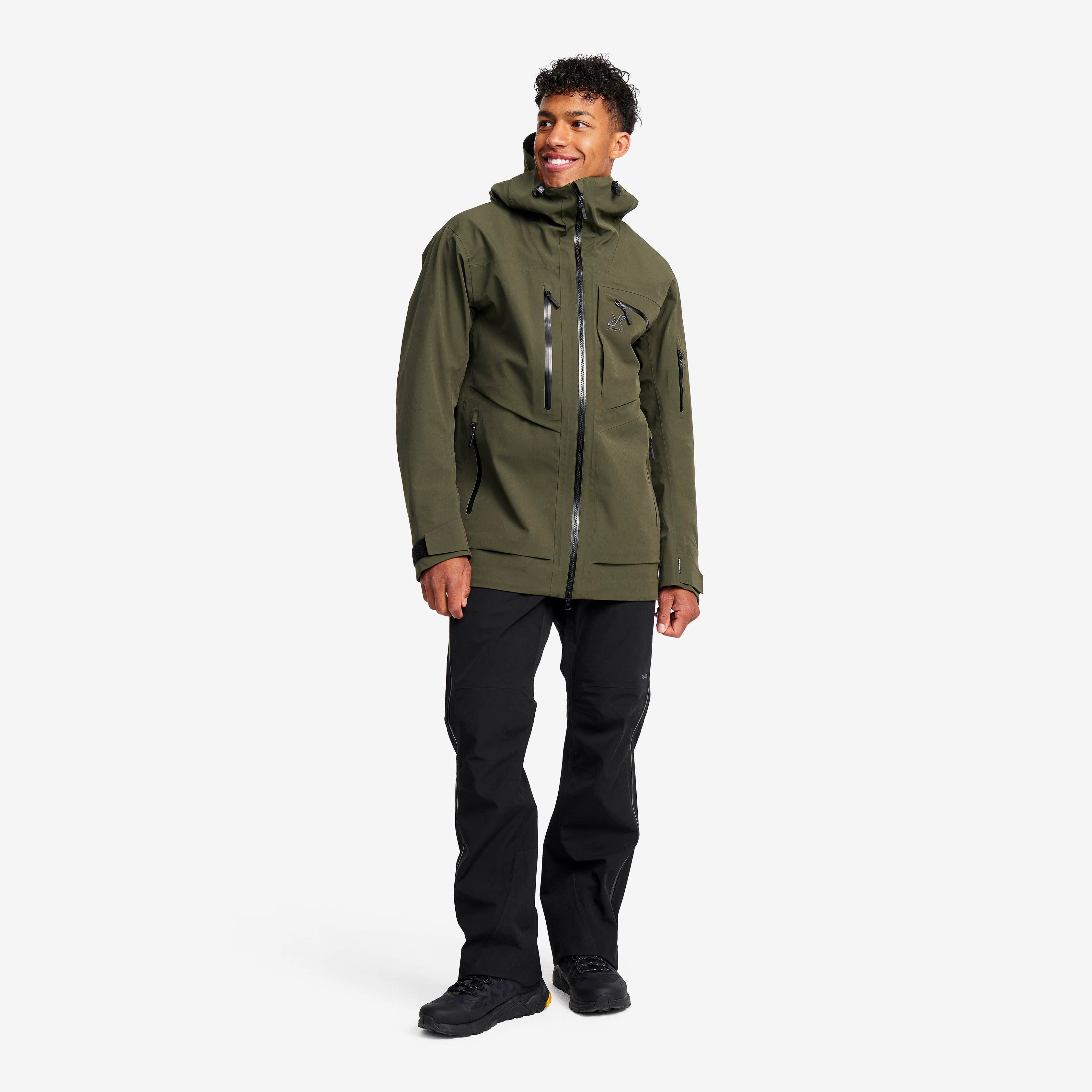 Cyclone Long 3L Jacket Homme Forest Night
