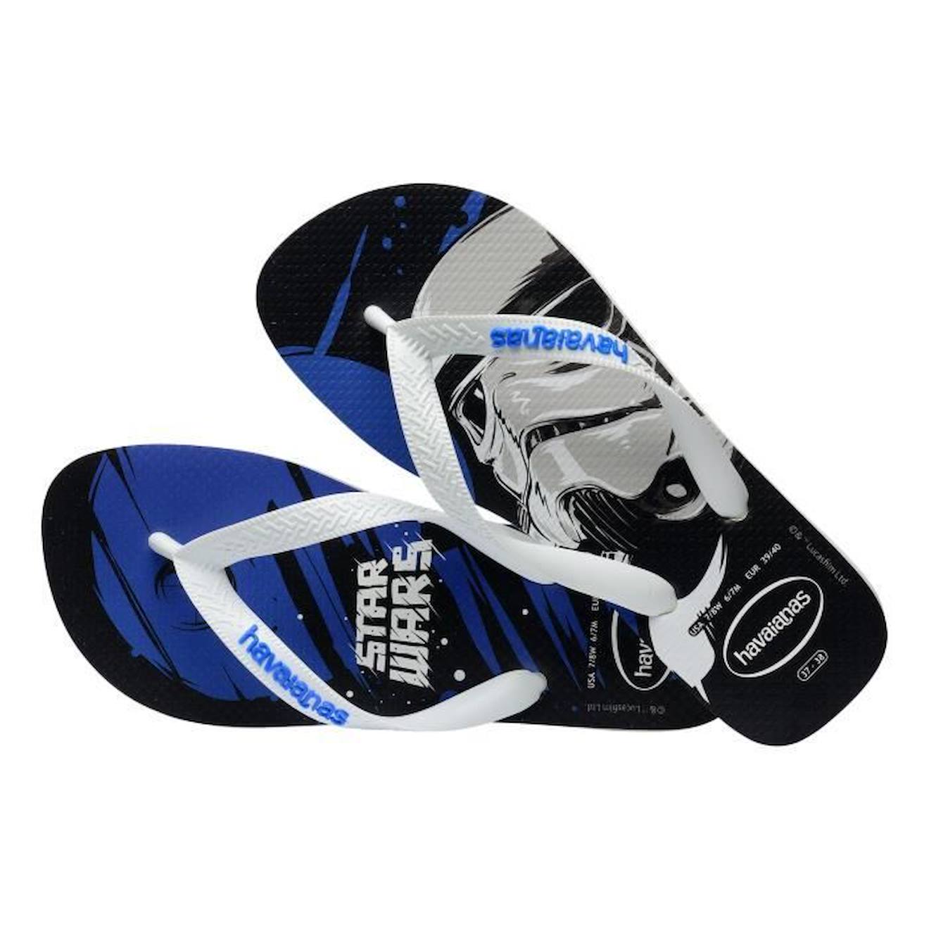 Tong Enfant à enfiler Havaianas Star Wars blanc
