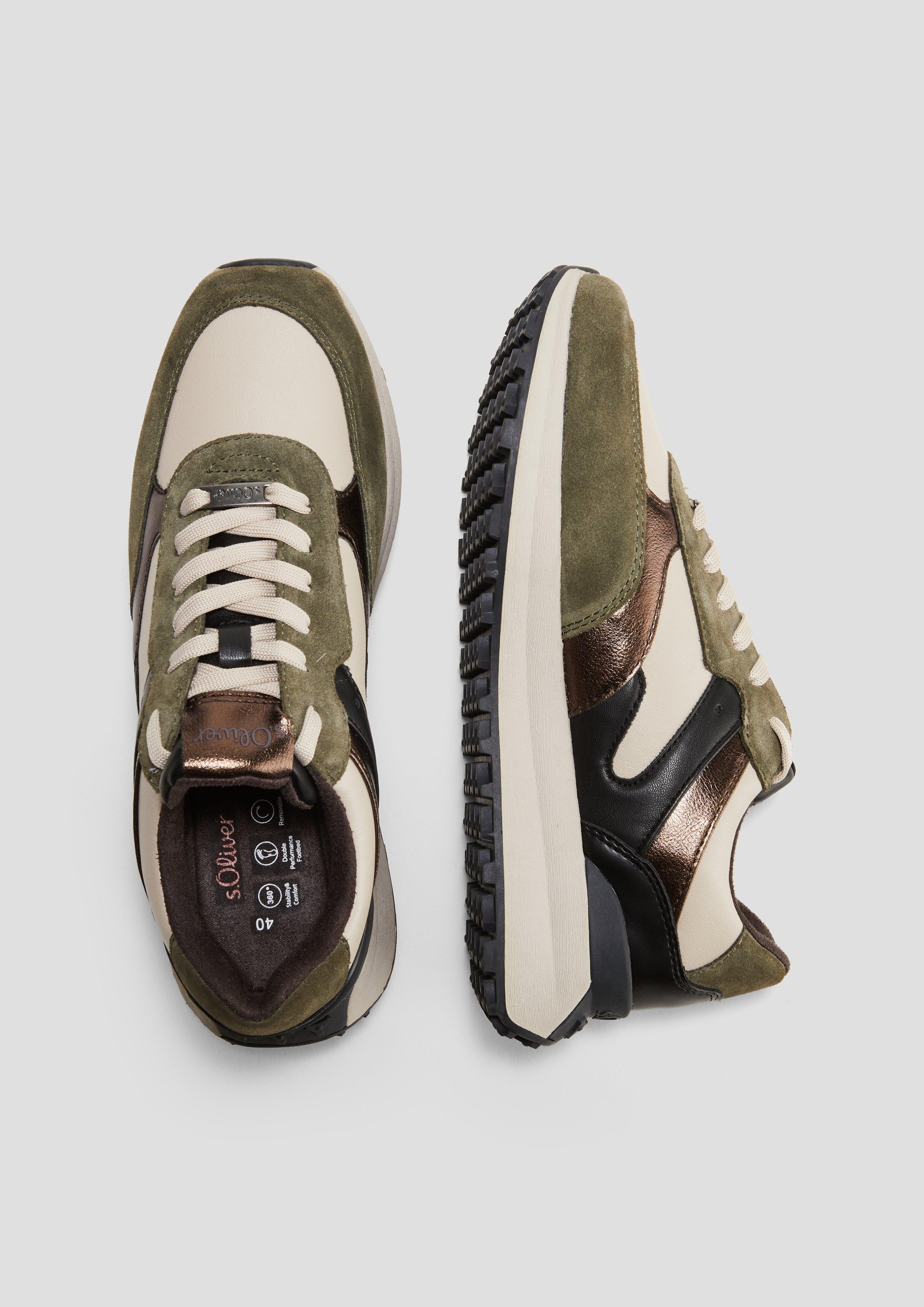 Sneaker mit Kontrast-Details  6008275-730