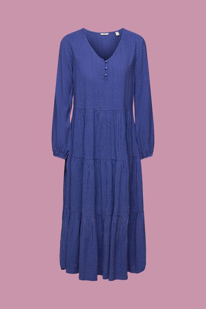 Seersucker-Strandkleid