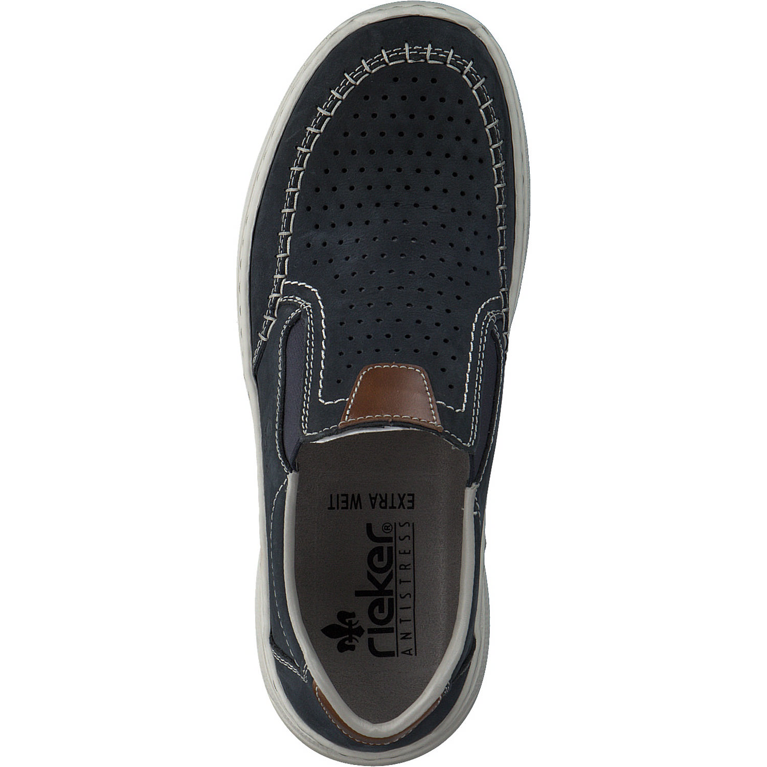 Rieker 14365, Klassische- & Business Schuhe, Herren, Blau
