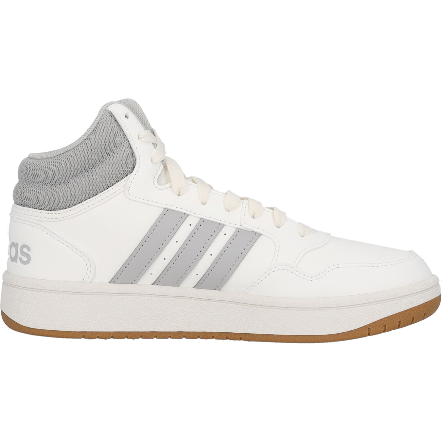 Adidas Hoops 3.0 MID W, Sneakers High, Damen, white/grey/gum4