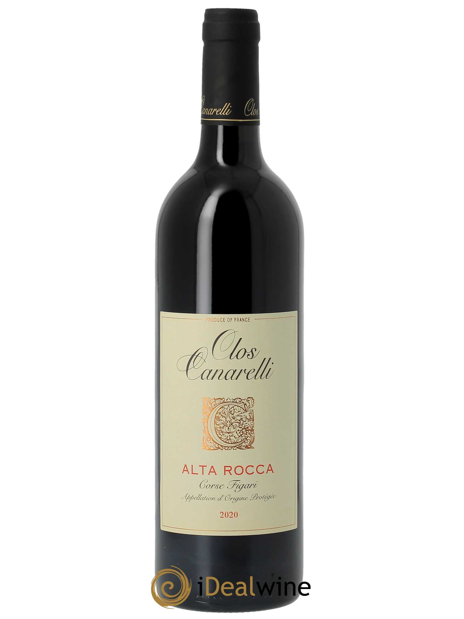 Vin de France Alta Rocca Clos Canarelli  2020 - Lot de 1 Bouteille