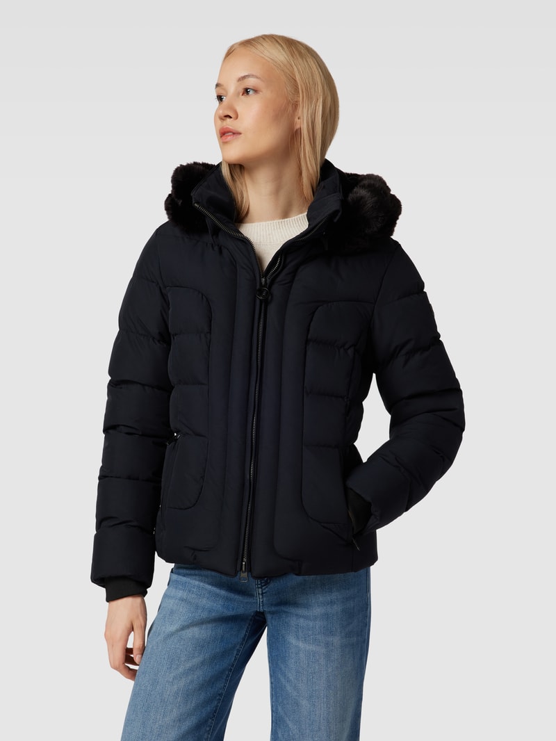 Funktionsjacke mit Zweiwege-Reißverschluss Modell 'Belvitesse' in marineblau