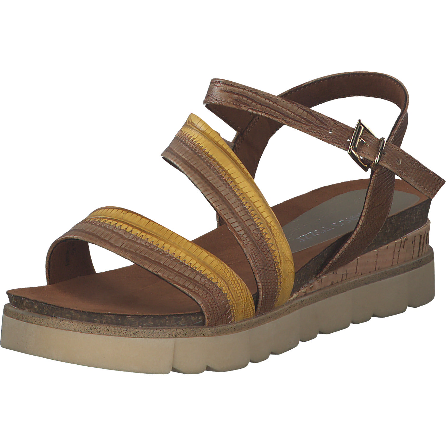 Marco Tozzi 28515, Klassische Sandalen, Damen, cognac