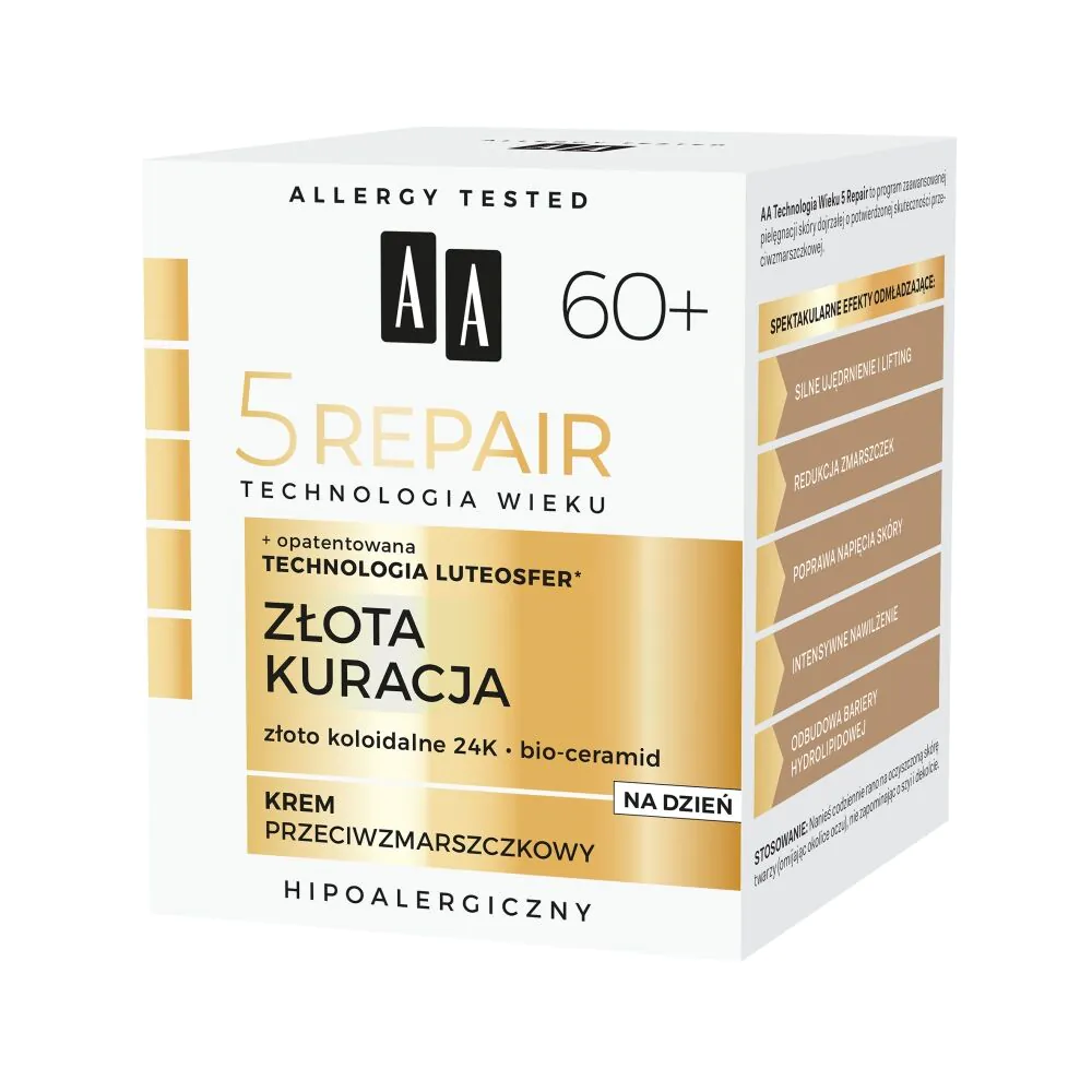 AA Age Technology 5Repair 60+ Gold Treatment anti-rynkecreme