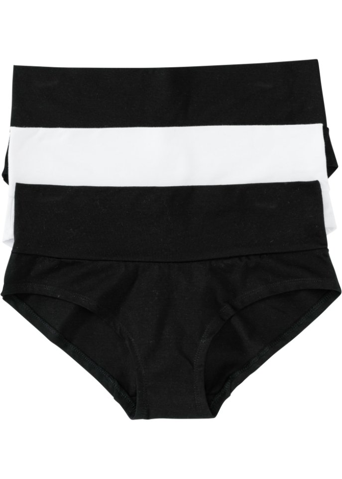 Umstandspanty mit Bio-Baumwolle (3er Pack)