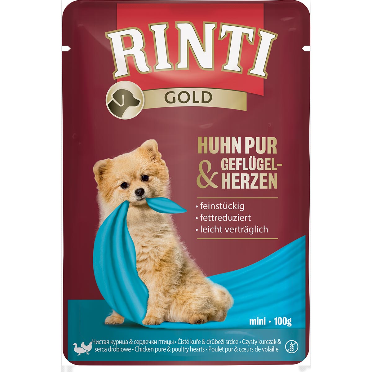 RINTI Gold Huhn und Geflügelherzen günstig kaufen bei ZooRoyal