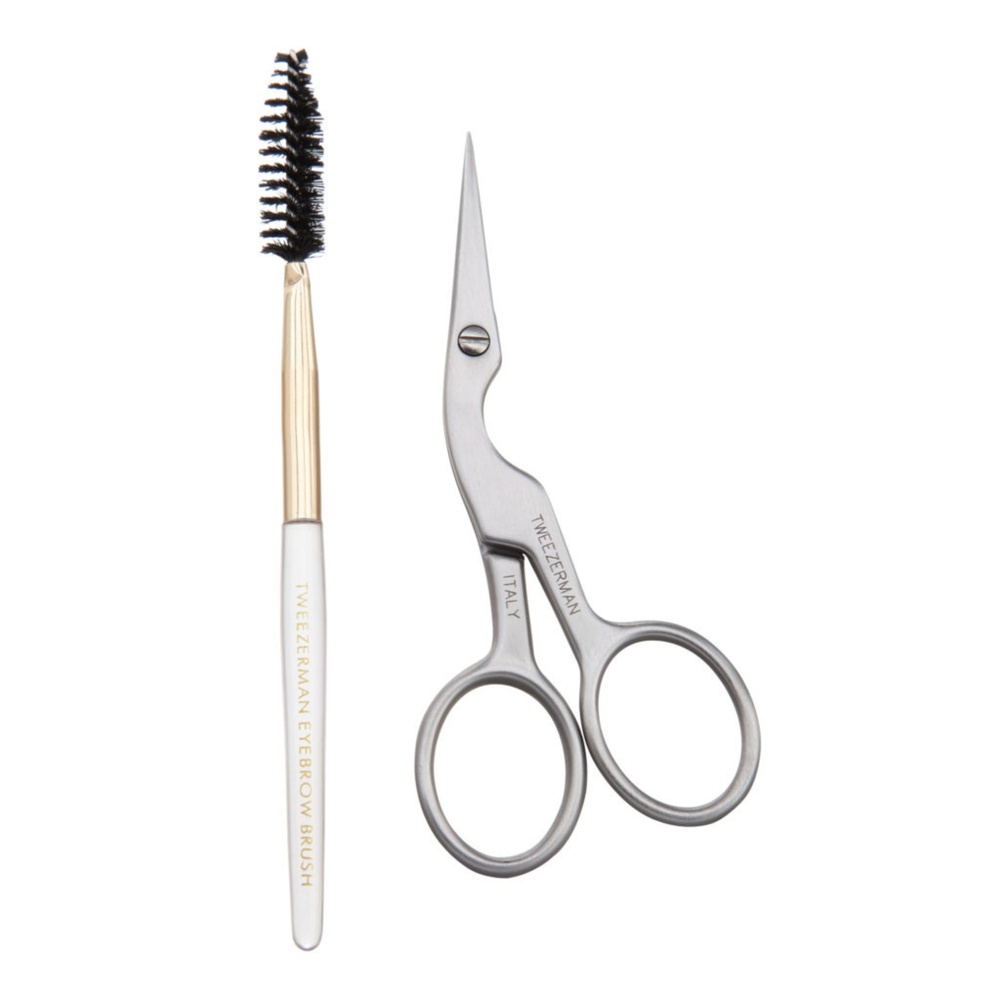 tweezerman Tweezerman Brow Scissors & Brush Outils pour les sourcils