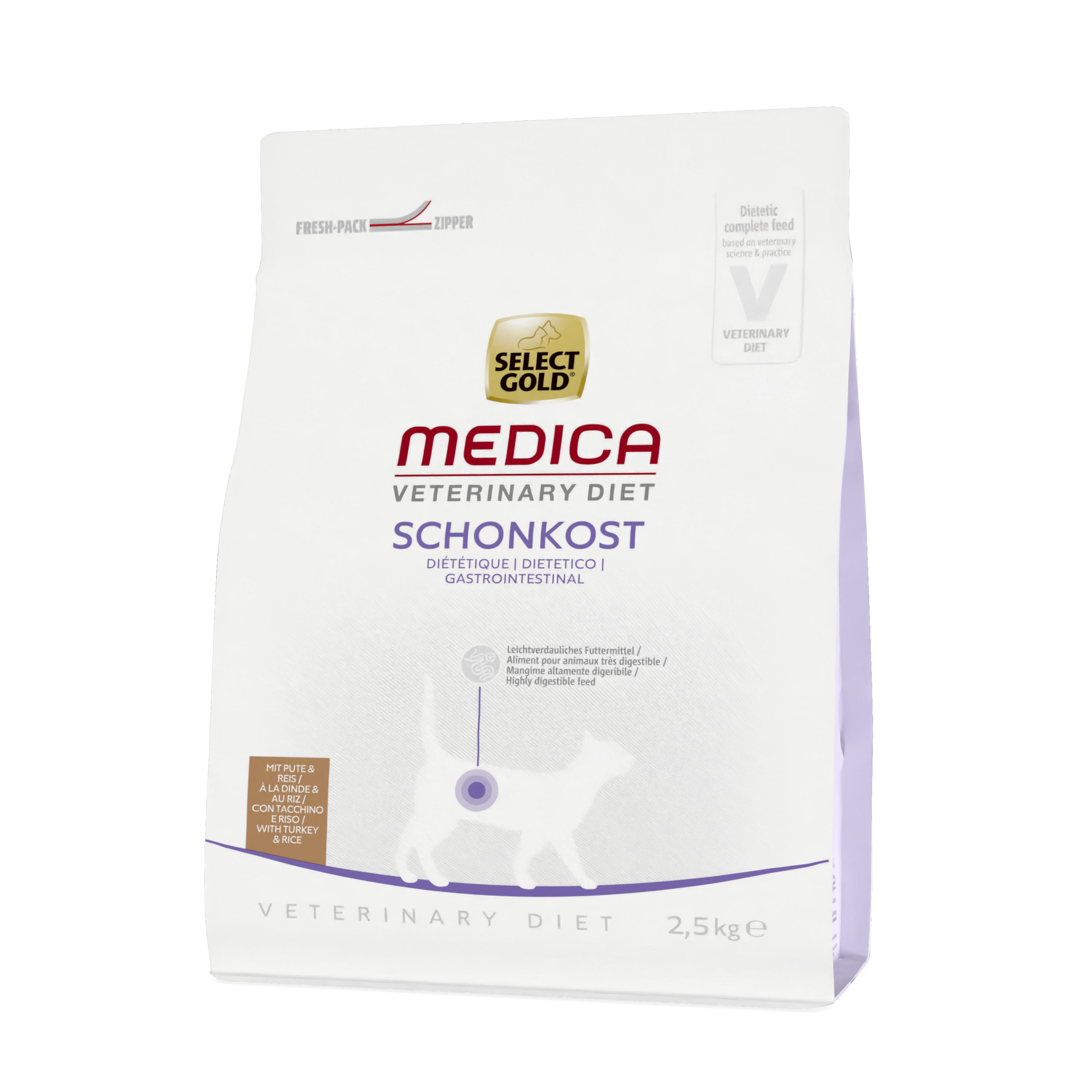SELECT GOLD Trockenfutter SELECT GOLD Medica Schonkost 2,5 kg