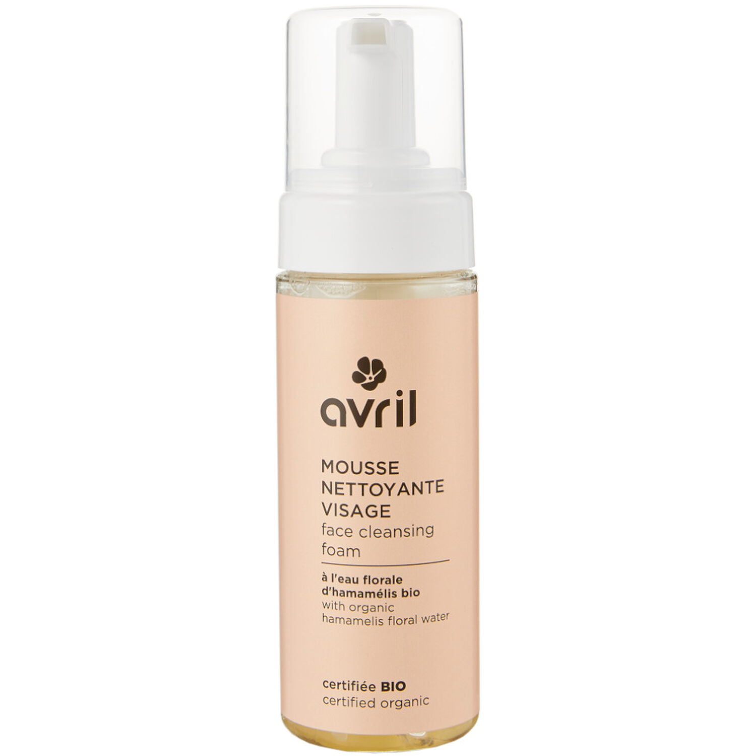 Avril Mousse nettoyante visage Mousse nettoyante visage - Certifiée bio