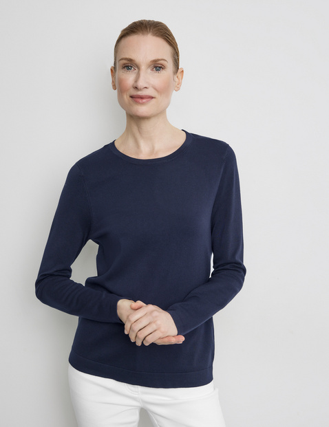 Softer Pullover aus Feinstrick