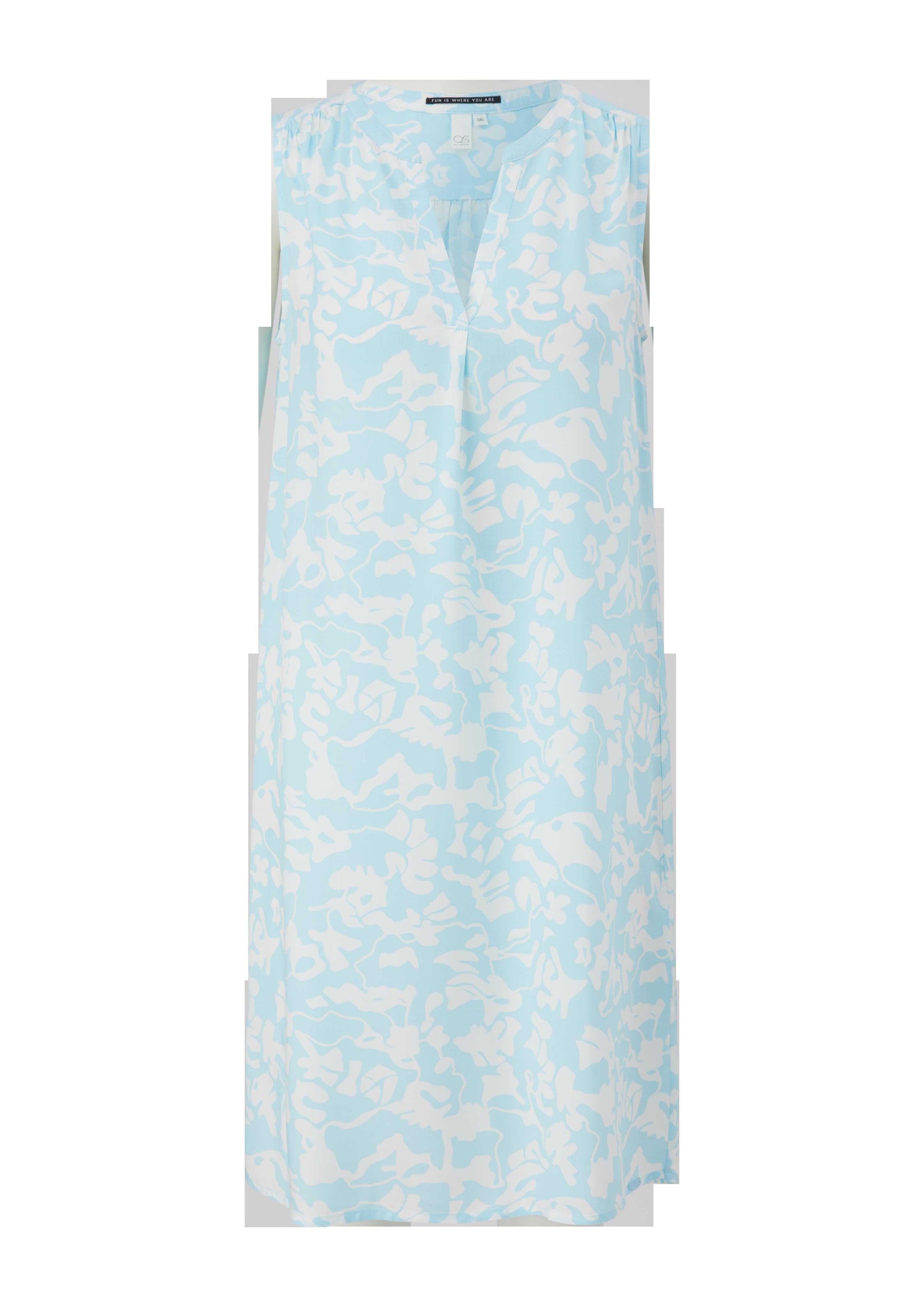 Viskosekleid mit Raffung  2130203-60A4