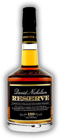 David Nicholson Reserve David Nicholson Reserve Vollmundiger und deutlicher, pikanter Geschmack. 0,7	 Liter - Vol 50%