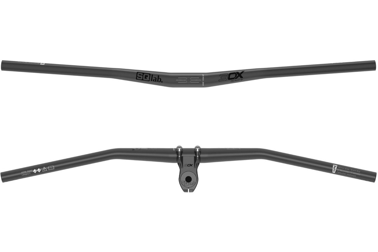 SQlab Lenker 3OX Alu, 780 mm/12u00b0/31,8 mm