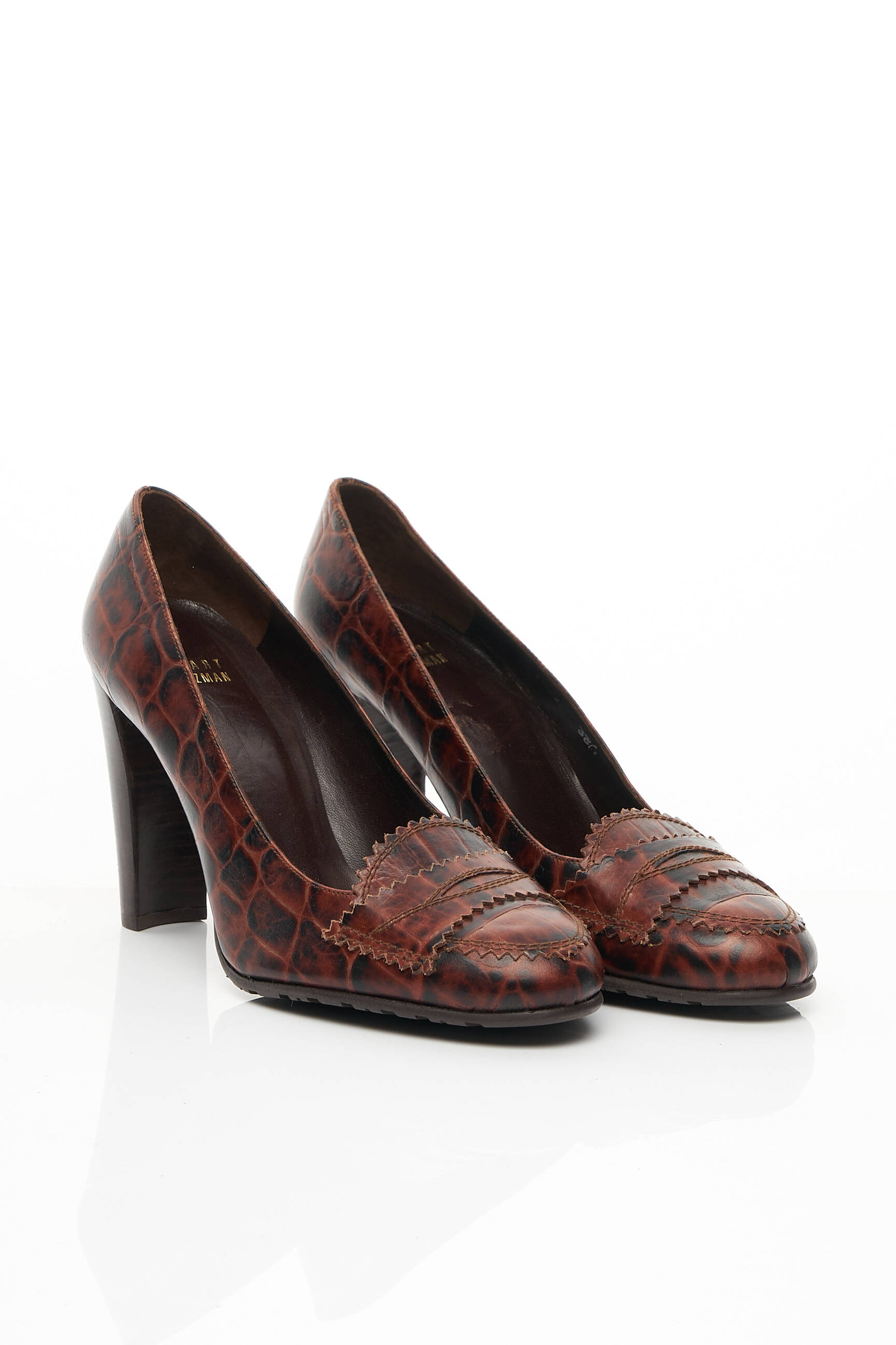 Stuart Weitzman Escarpins Femme couleur marron