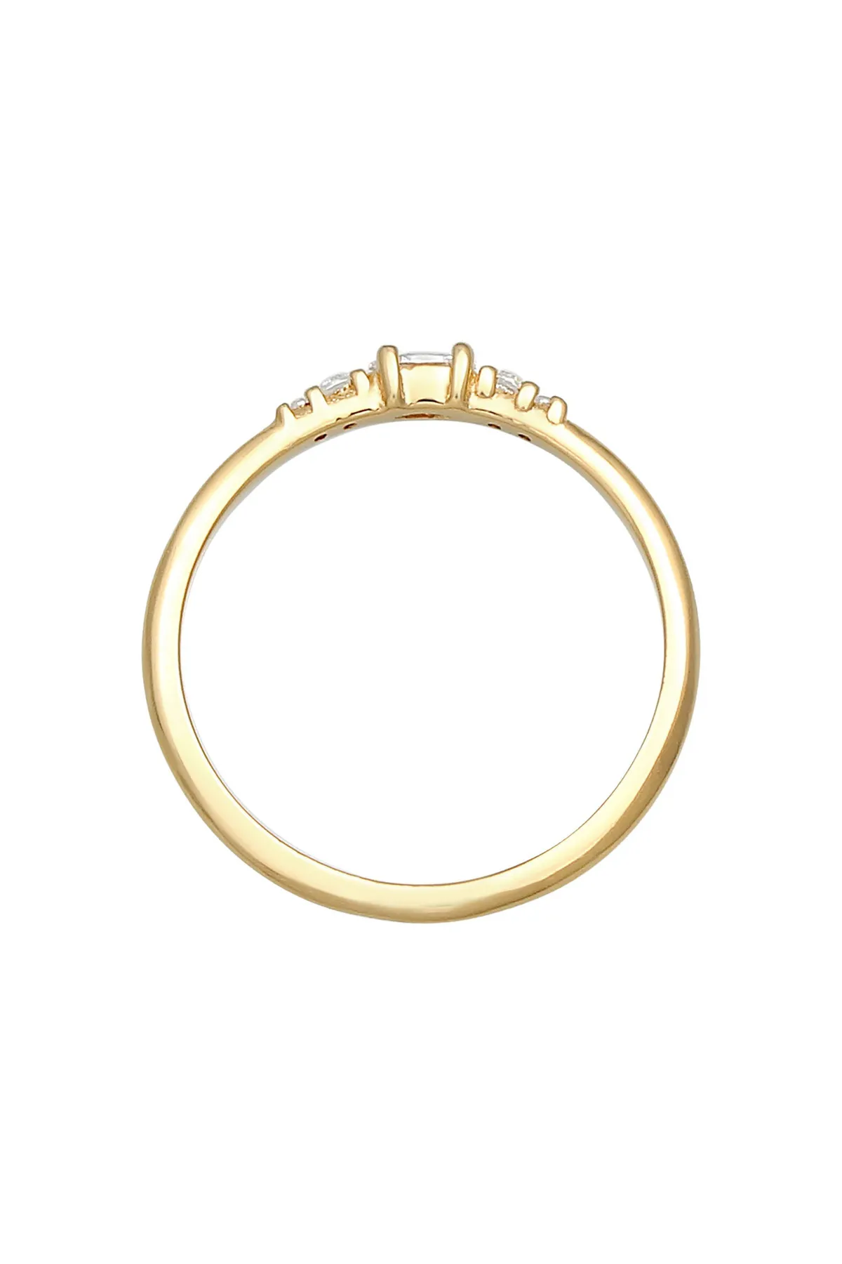 ELLI  Ring Zirkonia Marquise Elegant Verlobung 925 Silber