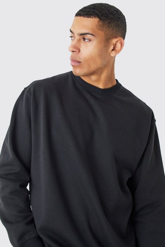 Oversize Sweatshirt mit Drachen-Print