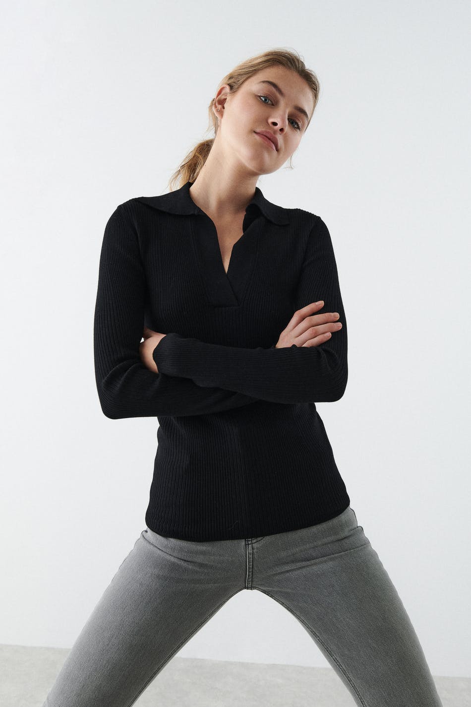 Ines knitted top