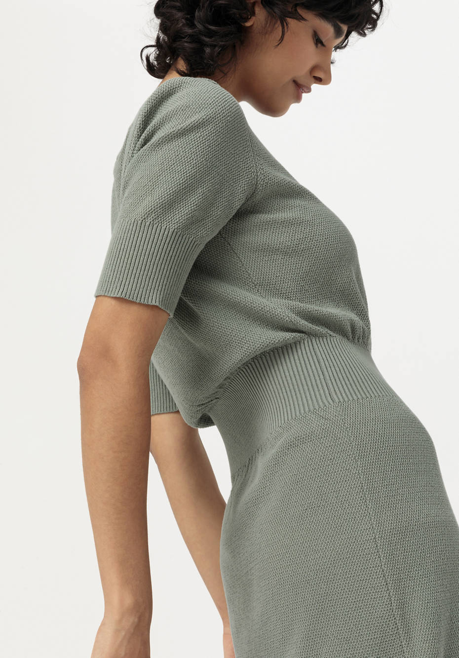 Strickkleid aus reiner Bio-Baumwolle