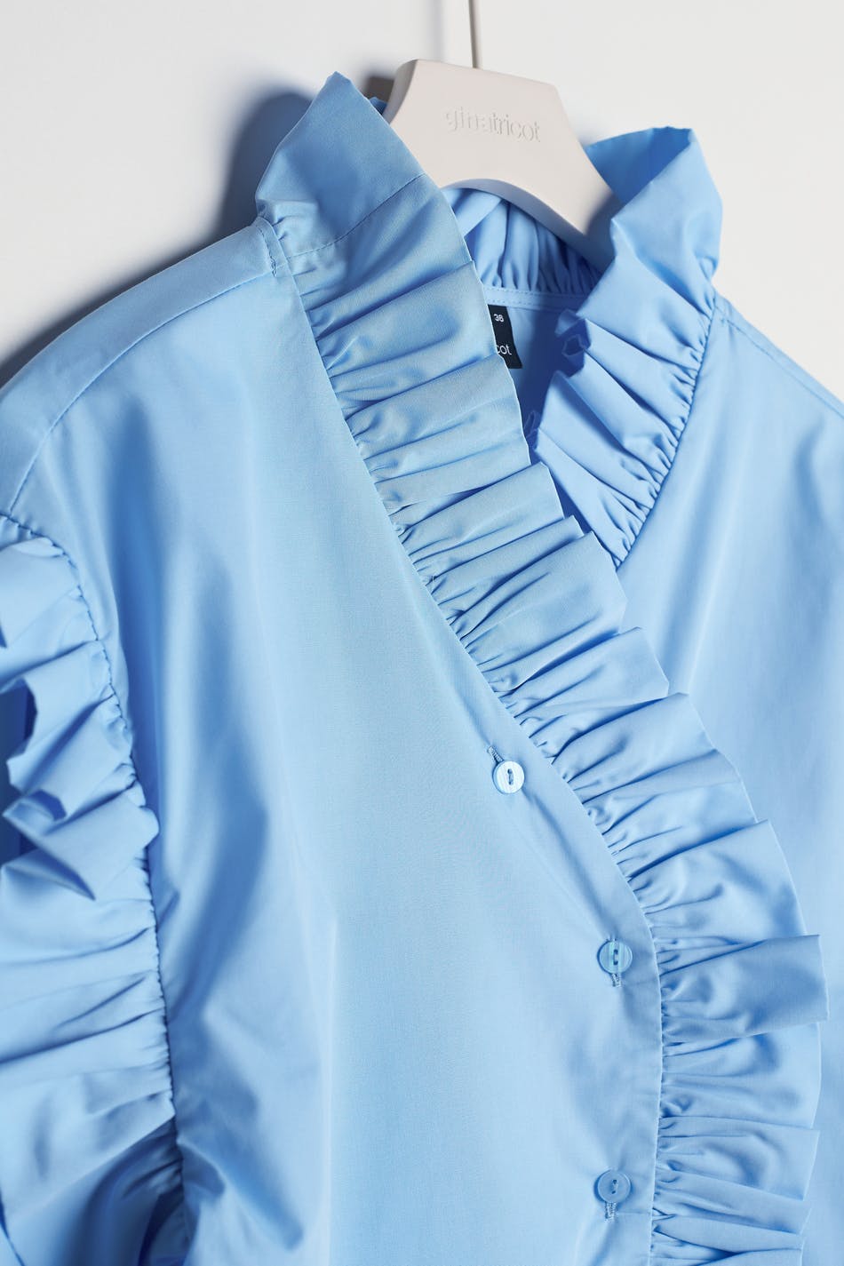 Dinah frill blouse