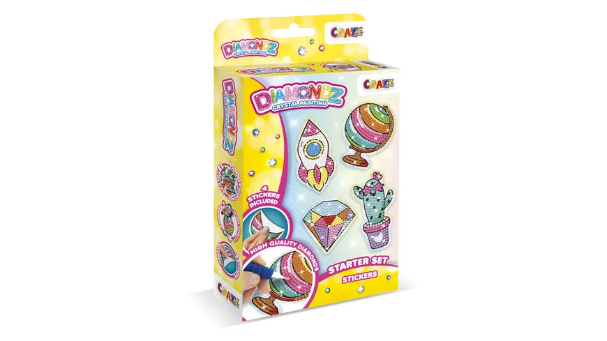 CRAZE - DIAMONDZ Starter Set Stickers