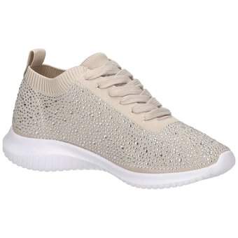 Barbarella Schnürsneaker in beige