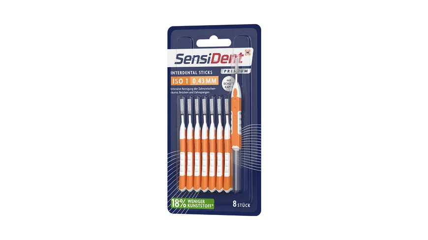 SensiDent Interdental Sticks Premium 0,43mm ISO 1
