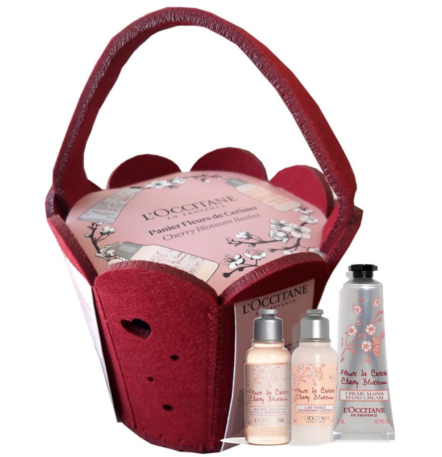 l'occitane PÂQUES PANIER FLEURS DE CERISIER 23