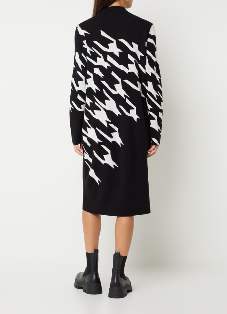 Abito midi in maglia fine stampata di Gerry Weber