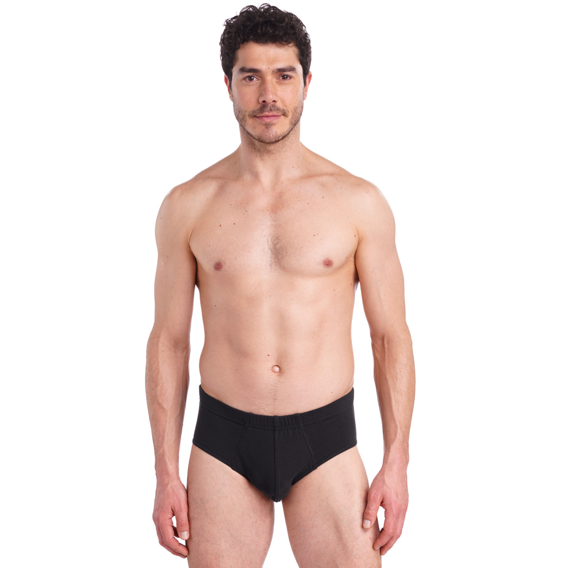 Herren Slip unifarben