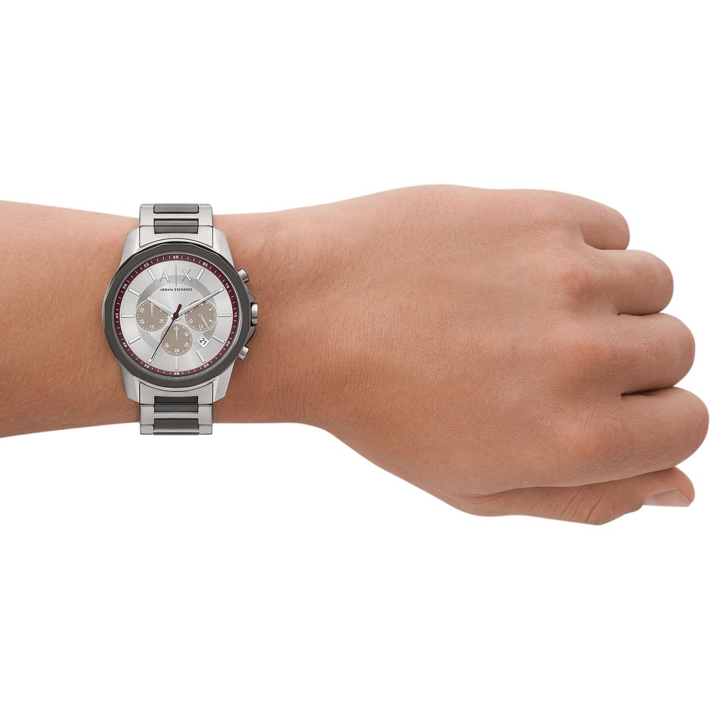 Armani Exchange Chronographe Acier inoxydable Montre
