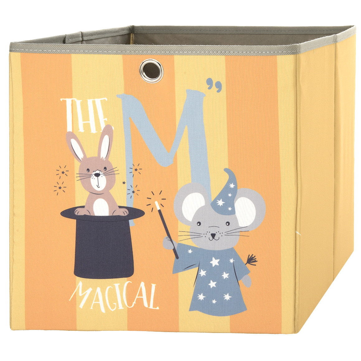 Große Aufbewahrungsbox mit Zirkus-Motiv