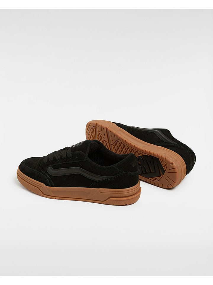 Vans Leder-Sneakers in Schwarz/ Hellbraun günstig kaufen