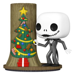 Nightmare before Christmas 30th POP! Deluxe Vinyl Figur - Jack w/C.Town Door