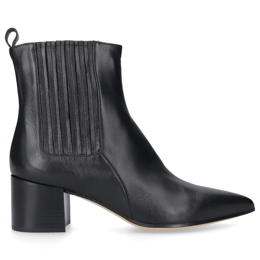 Pomme D`OR - Klassische Stiefeletten 5506 Nappaleder - schwarz