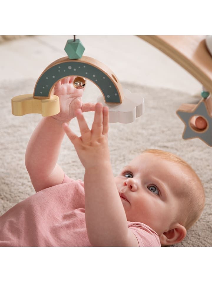 howa Spielbogen Baby Gym Spieltrapez aus Holz 