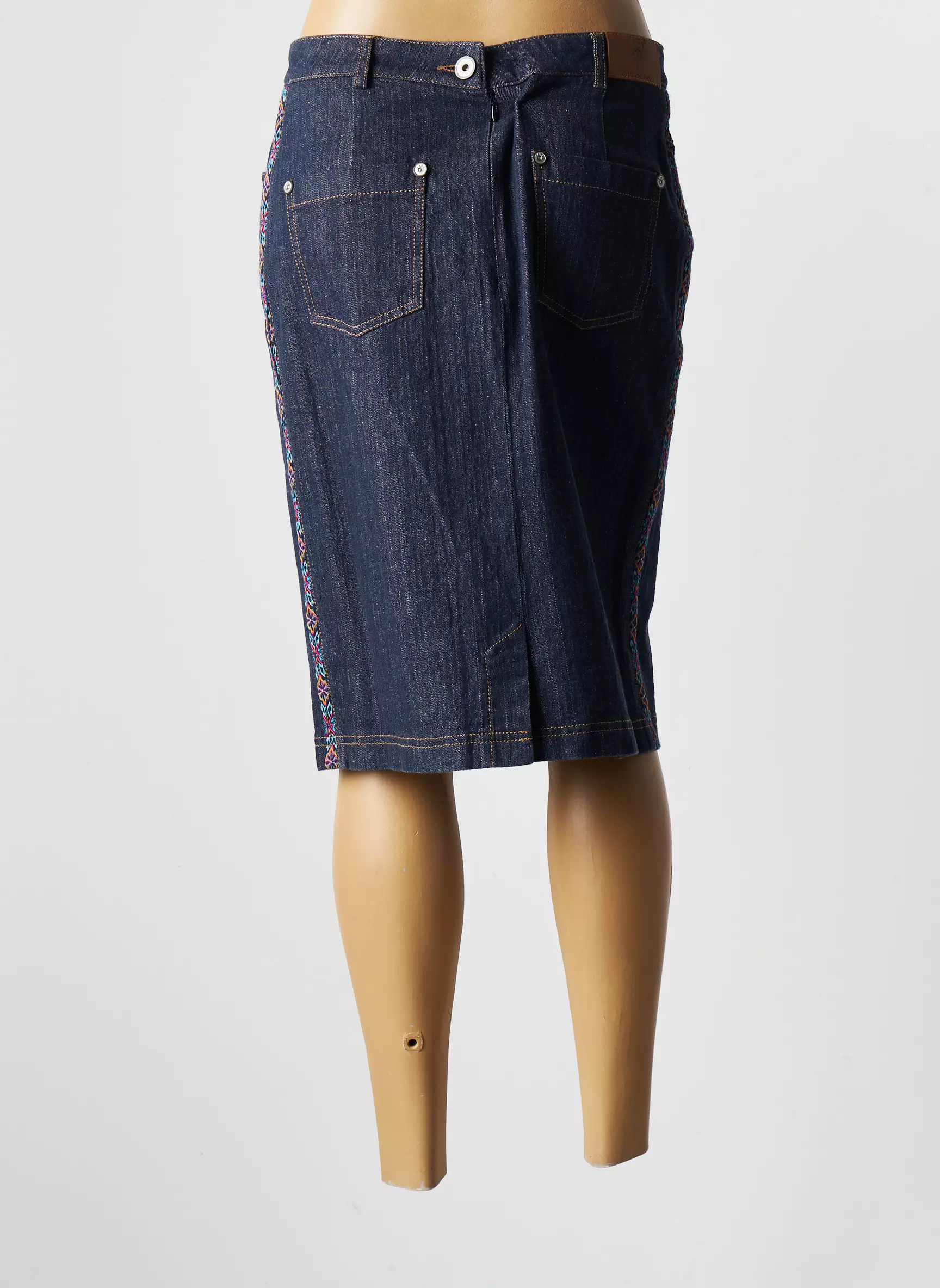 Terre De Fees Jupes Mi Longues Femme couleur bleu