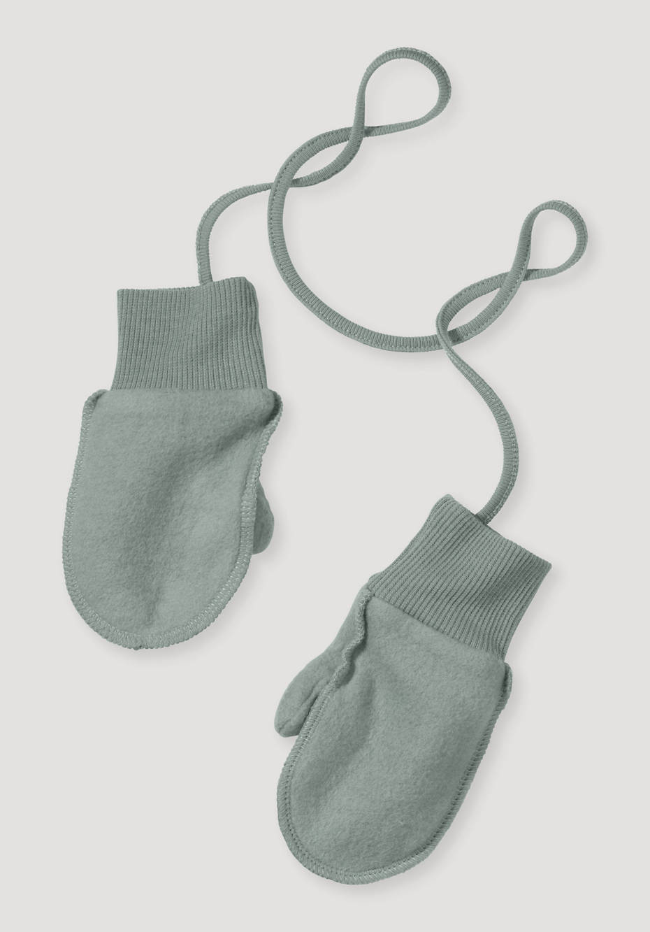Softfleece Fäustlinge aus reiner Bio-Baumwolle