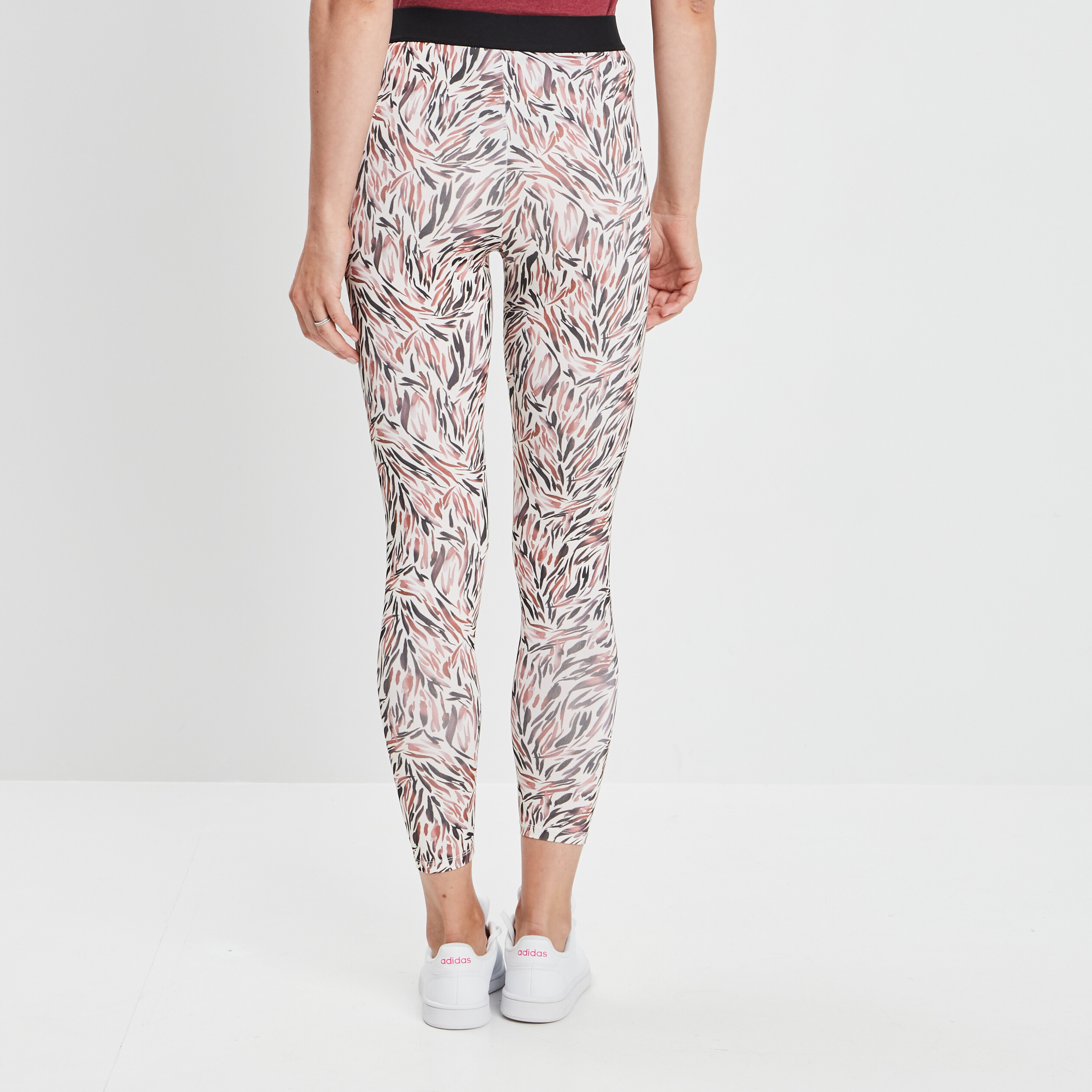 Legging taille haute ecru femme | La Halle